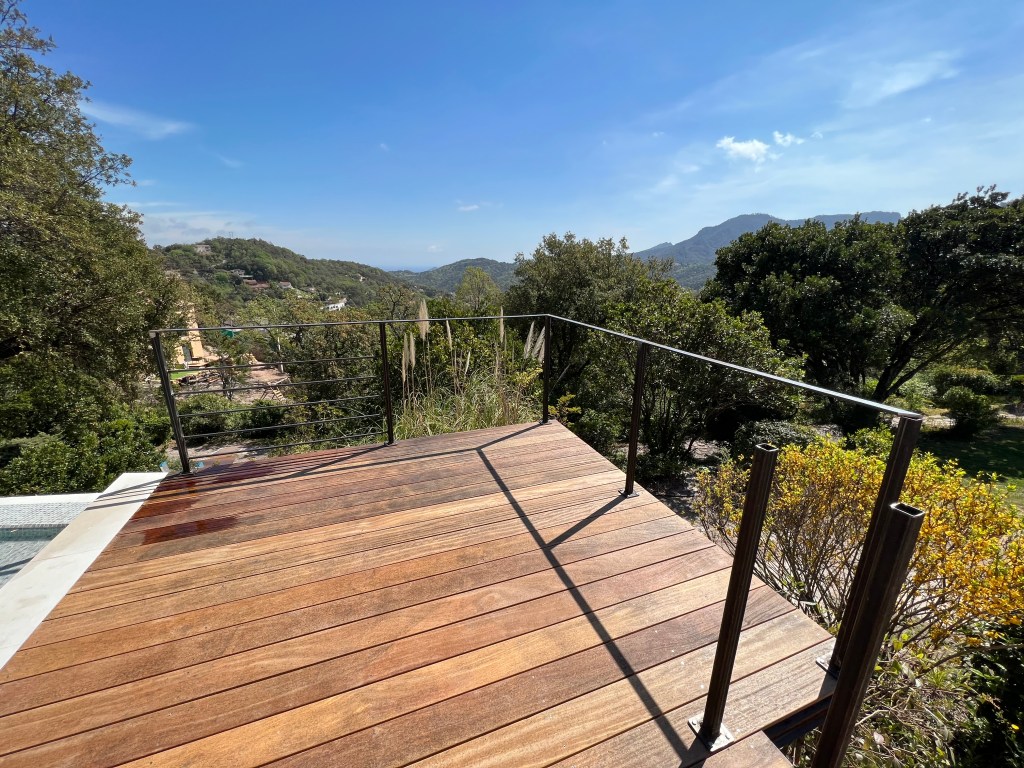 Terrasses bois sur mesure Extension bois et métal